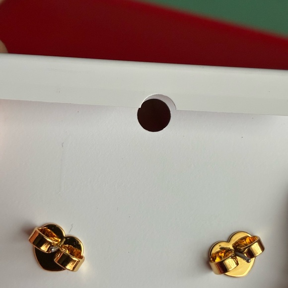 Kate Spade Ruby Red Heart Earrings - Picture 3 of 5